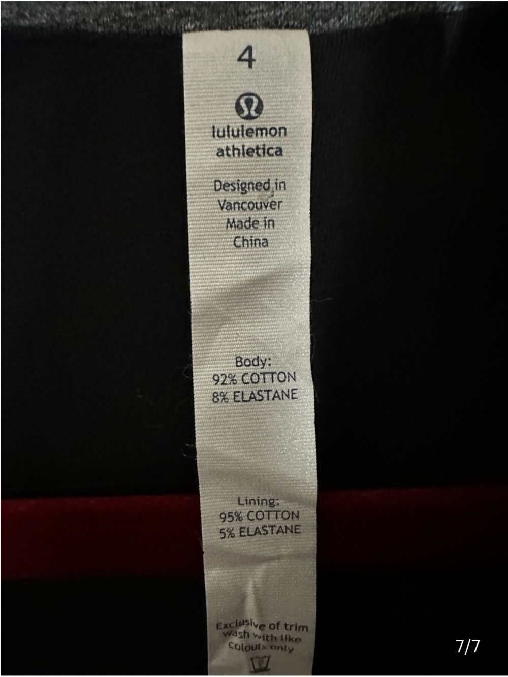 Lululemon Heather Gray Asymmetrical Wrap Cardigan Jacket Thumbholes Size 4 - Picture 7 of 7